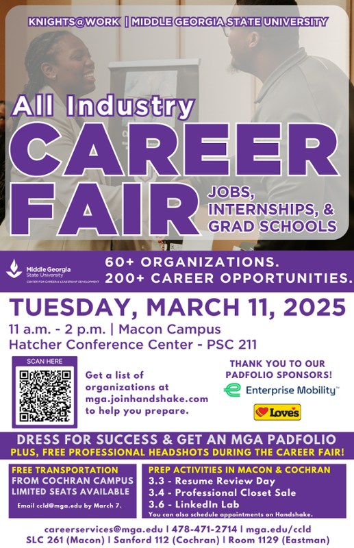 All Industry Career Fair flyer.